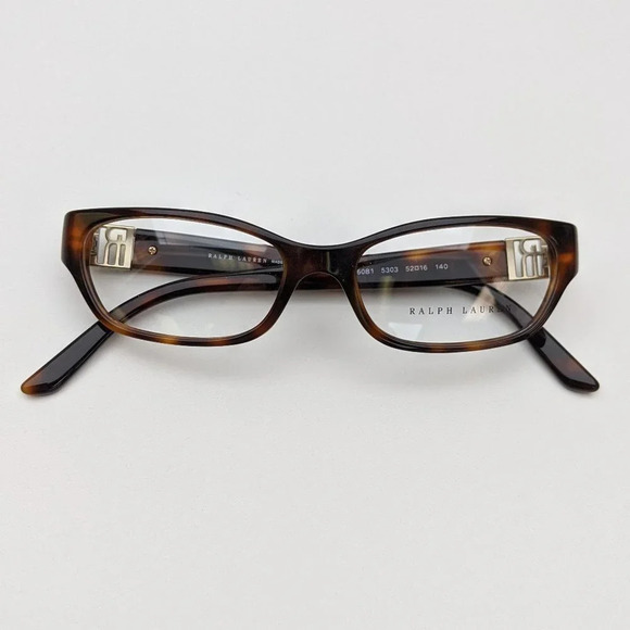 🕶️Made in Italy! Ralph Lauren RL6081 Eyeglasses 52/16 140 /KAB651🕶️ - Picture 1 of 9
